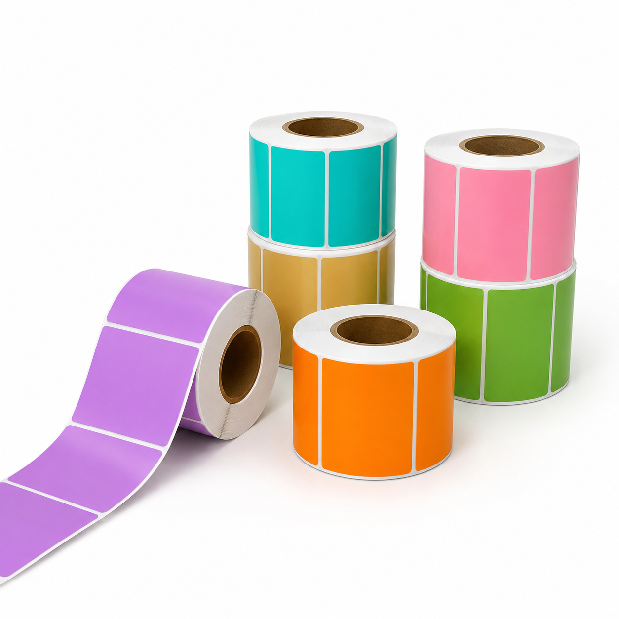 Industrial packaging -- self-adhesive labels for manufacturing and inventory management