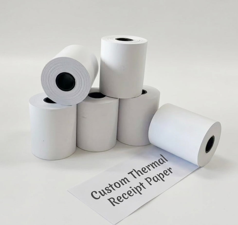 Banking and finance -- ATM receipt paper and transaction rolls for financial institutions